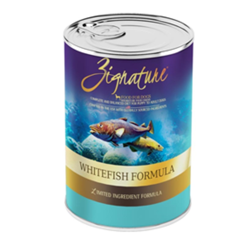 Zignature Whitefish Limited Ingredient Formula Dog Food 13 oz.
