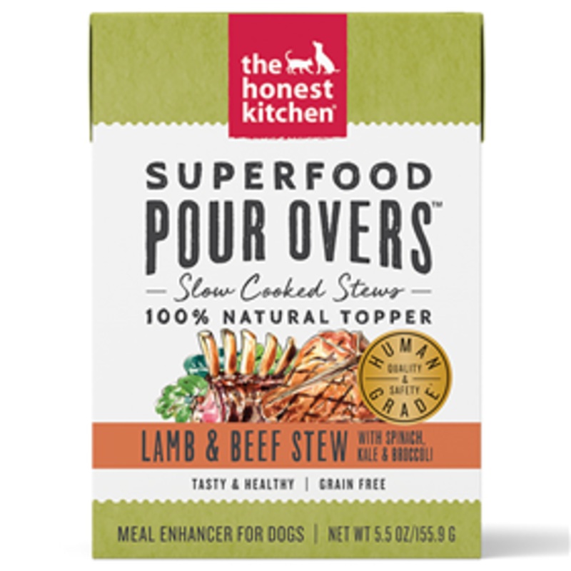Honest Kitchen Superfood Pour Overs Lamb & Beef Stew 5.5 oz.