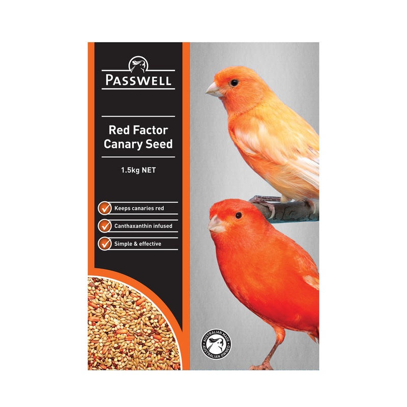 Passwell Red Factor Canary Seed