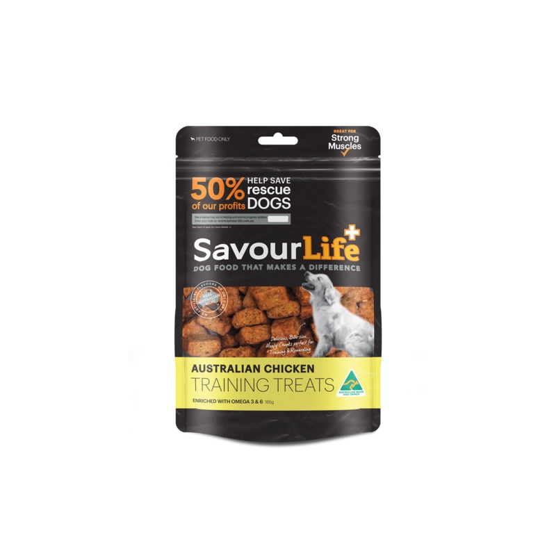 SavourLife Dog Treat Australian Chicken Training Treats 165g