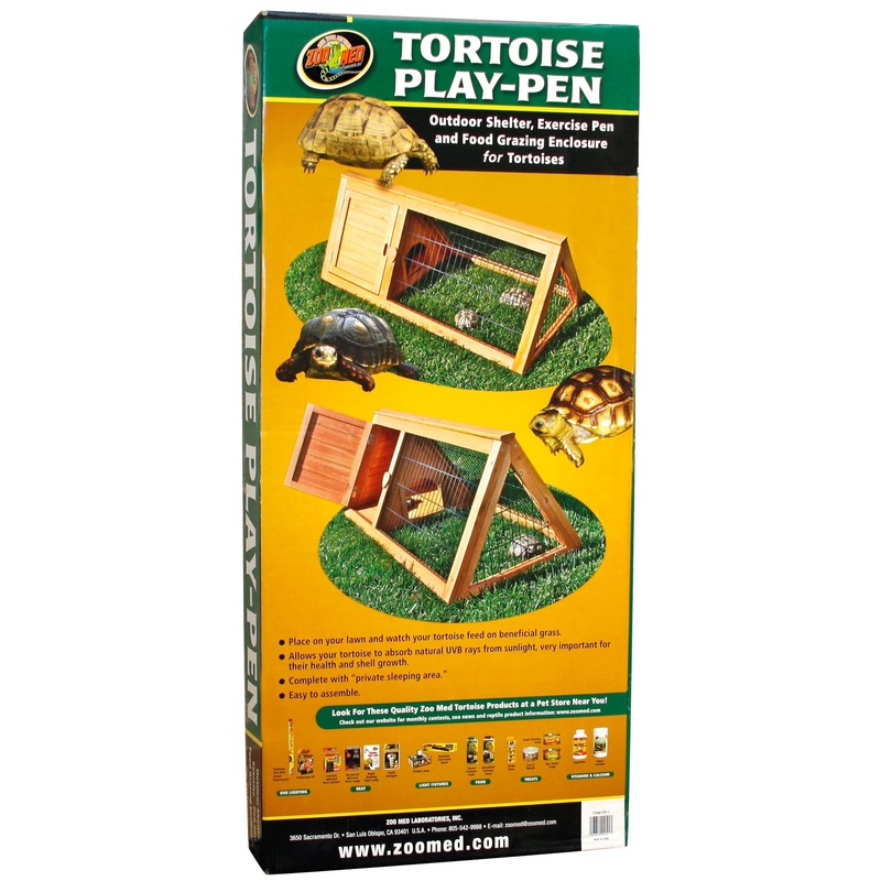 Zoo Med Tortoise Play Pen – 19 x 16 x 39