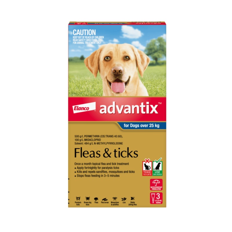Advantix Blue Extra Large Dog (>25kg)