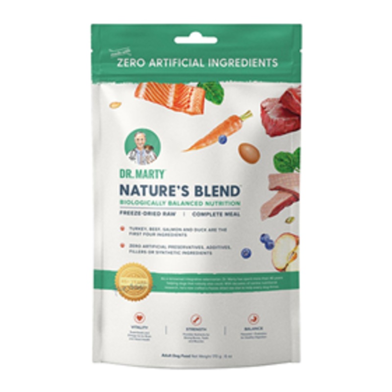 Dr. Marty Nature’s Blend Freeze-Dried Raw Complete Meal 6 oz.