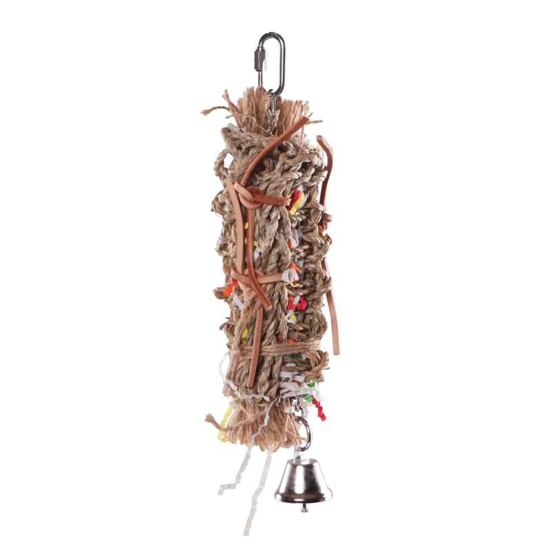 Kazoo Hanging Foraging Crinkle Vine Bird Toy Small