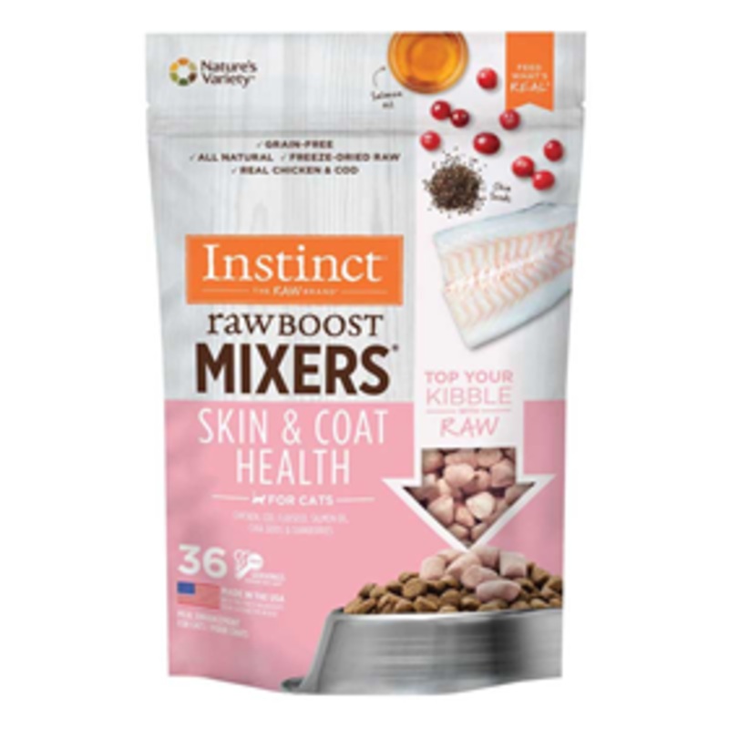Nature’s Variety Instinct Raw Boost Mixers Skin & Coat Health for Cats