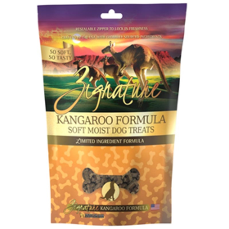 Zignature Kangaroo Soft Moist Treat 4oz