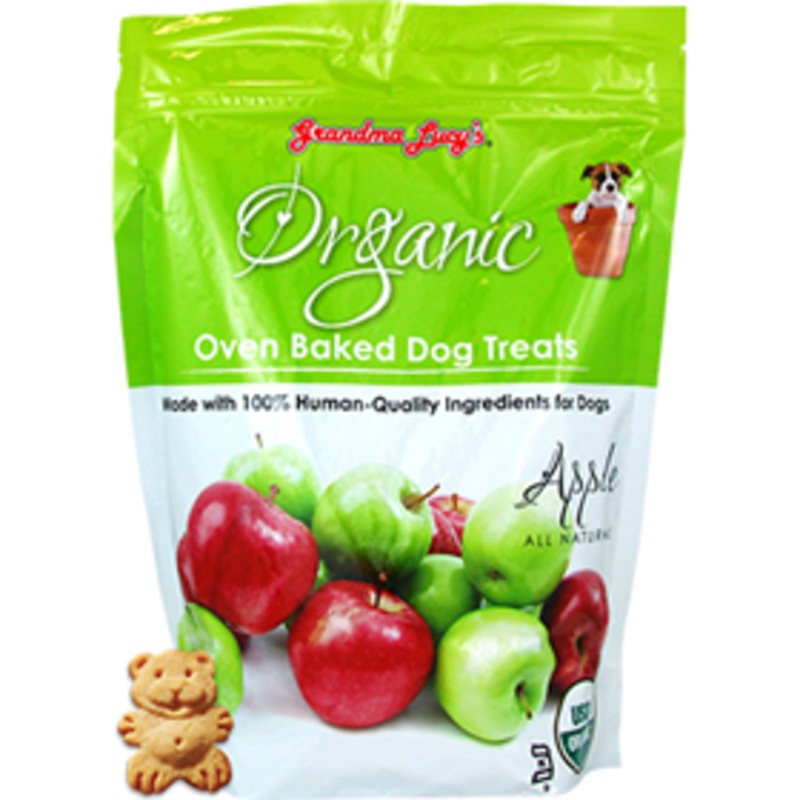 Grandma Lucy’s Organic Oven-Baked Apple Dog Treats 14 Oz.
