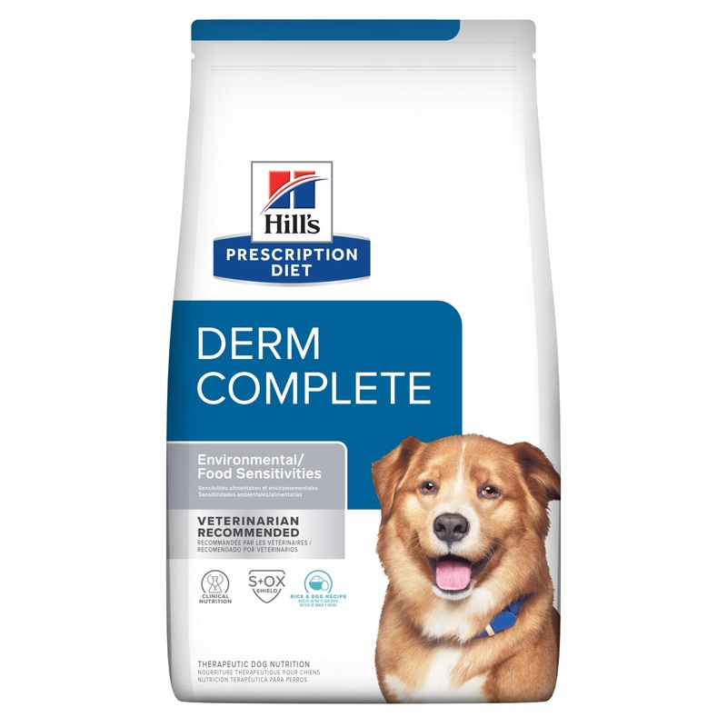 Hill’s Prescription Diet Derm Complete Environmental/Food Sensitivities Dry Dog Food