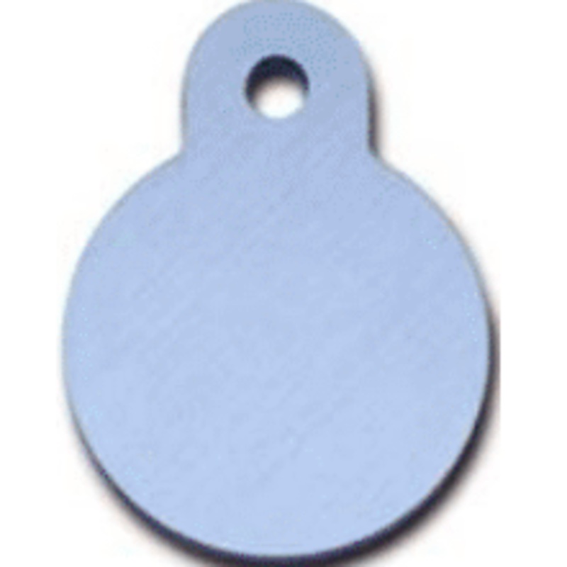 I.D Tag Circle Small Light Blue 2.1×2.3cm