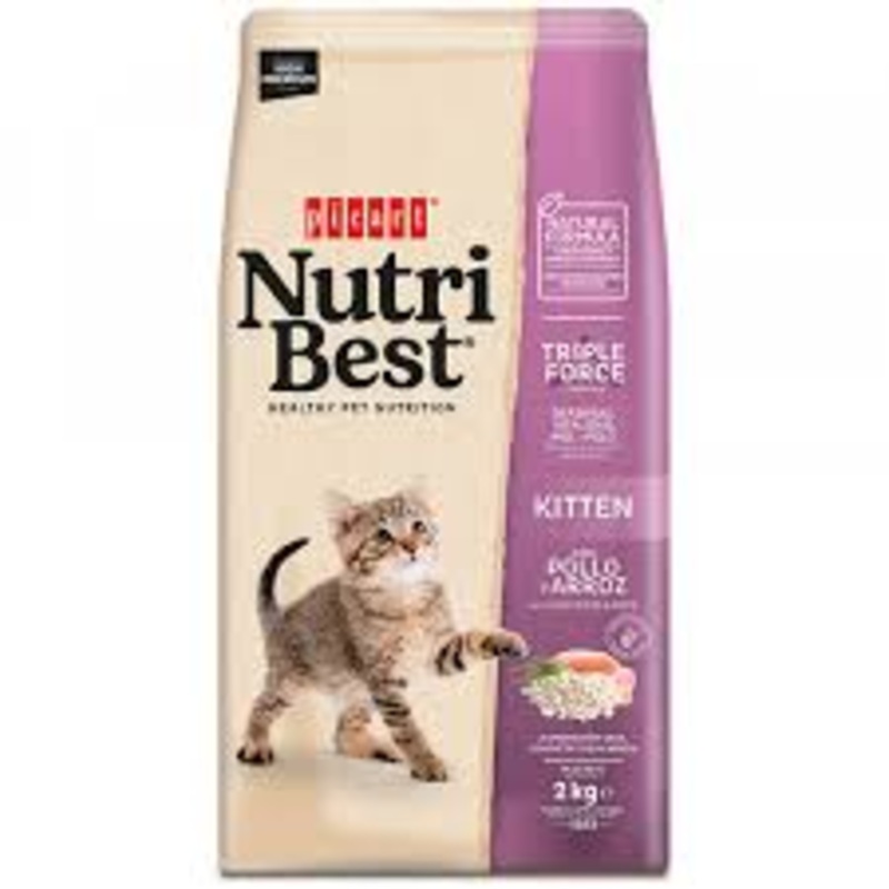 Picart NutriBest Cat Kitten Chicken & Rice 8kg
