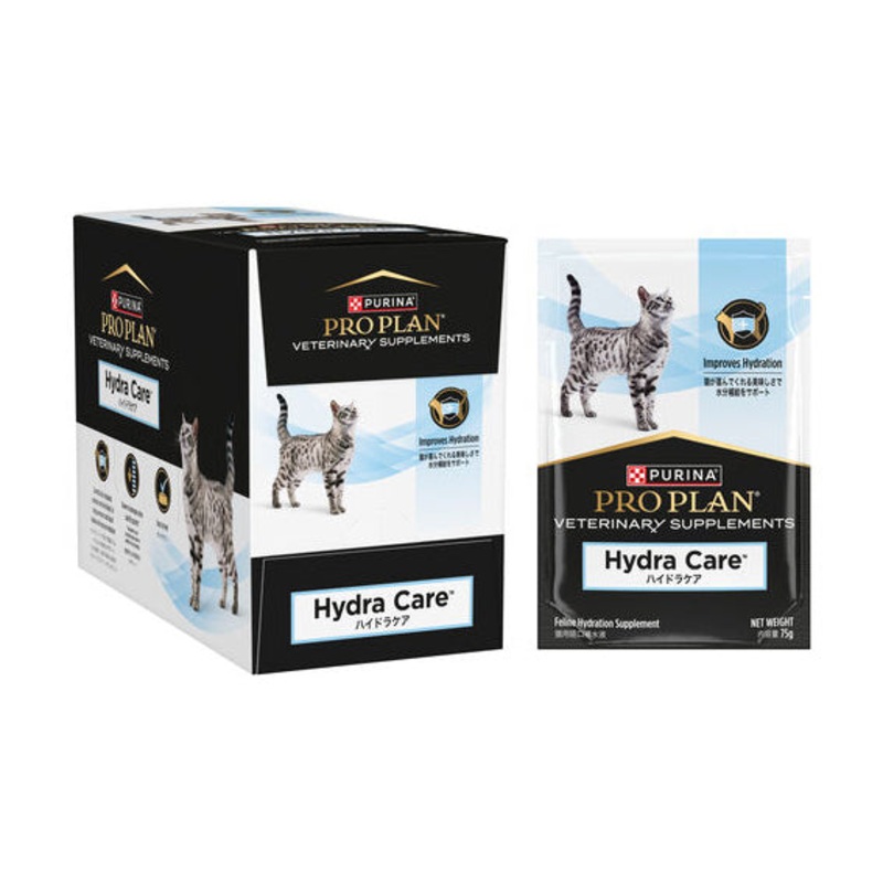 PRO PLAN Veterinary Supplements Hydra Care Feline Hydration Supplement 75g x 12