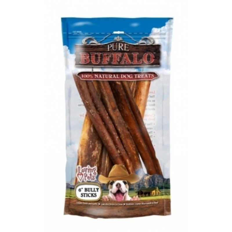 Pure Buffalo Bully Sticks Dog Treats
