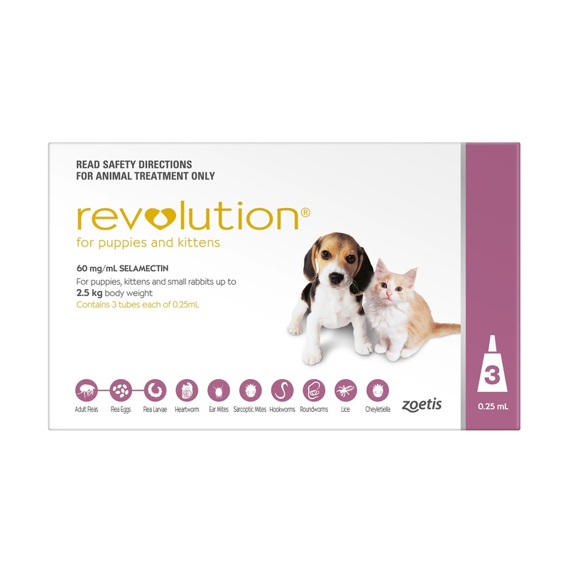 Revolution For Puppies and Kittens Up to 2.5kg