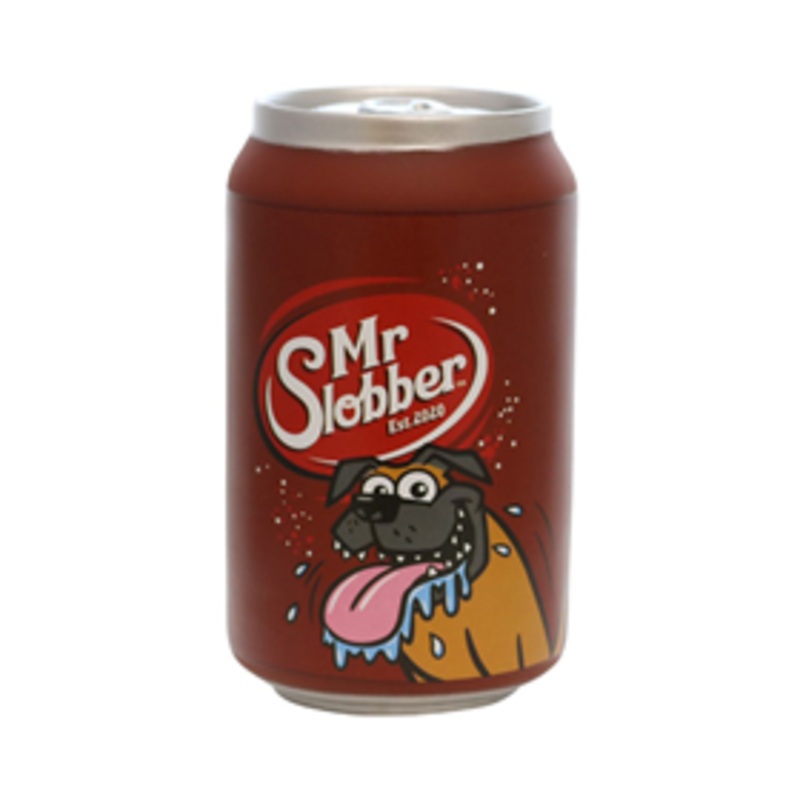 Silly Squeakers Mr. Slobber Soda Can Dog Toy
