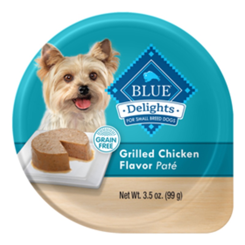 Blue Buffalo Blue Delights Grain-Free Grilled Chicken Flavor Pate 3.5 oz.