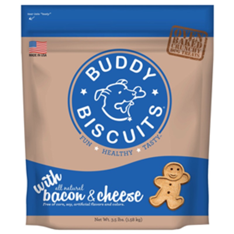 Cloud Star Original Buddy Biscuits Bacon & Cheese 3.5 lbs.