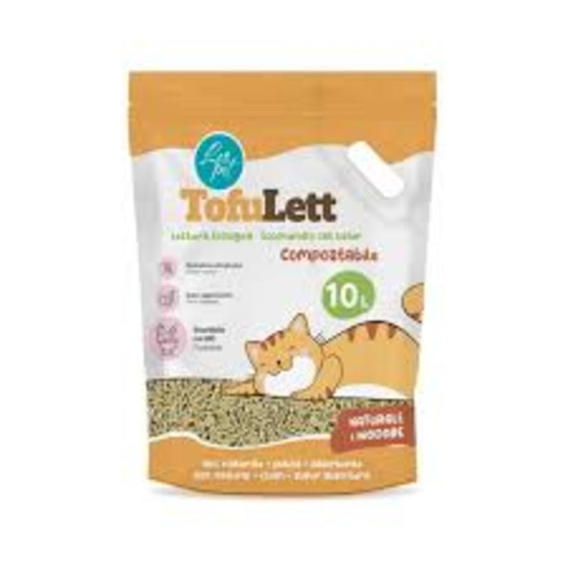 LeoPet  TofuLett Ecofriendly Natural Cat Litter 10L