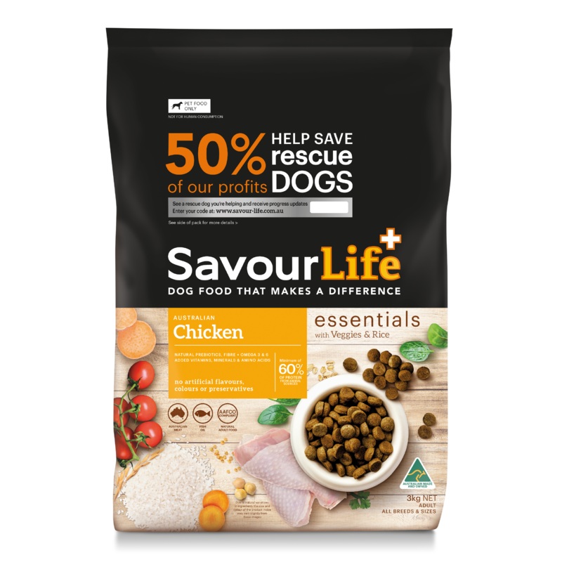 SavourLife Essentials Adult Dog Standard Chicken Dry Food