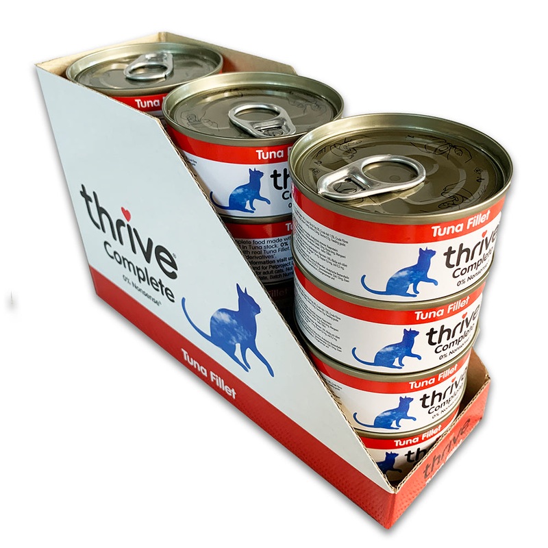 Thrive Cat Wet Food Tuna Fillet 75g x 12