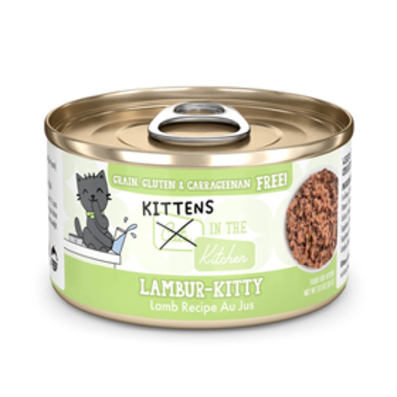 WERUVA Cats in the Kitchen Kitten Labur-Kitty Lamb Recipe in Au Jus 3 oz.
