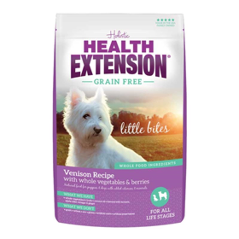Health Extension Little Bites Grain Free Venison Kibble