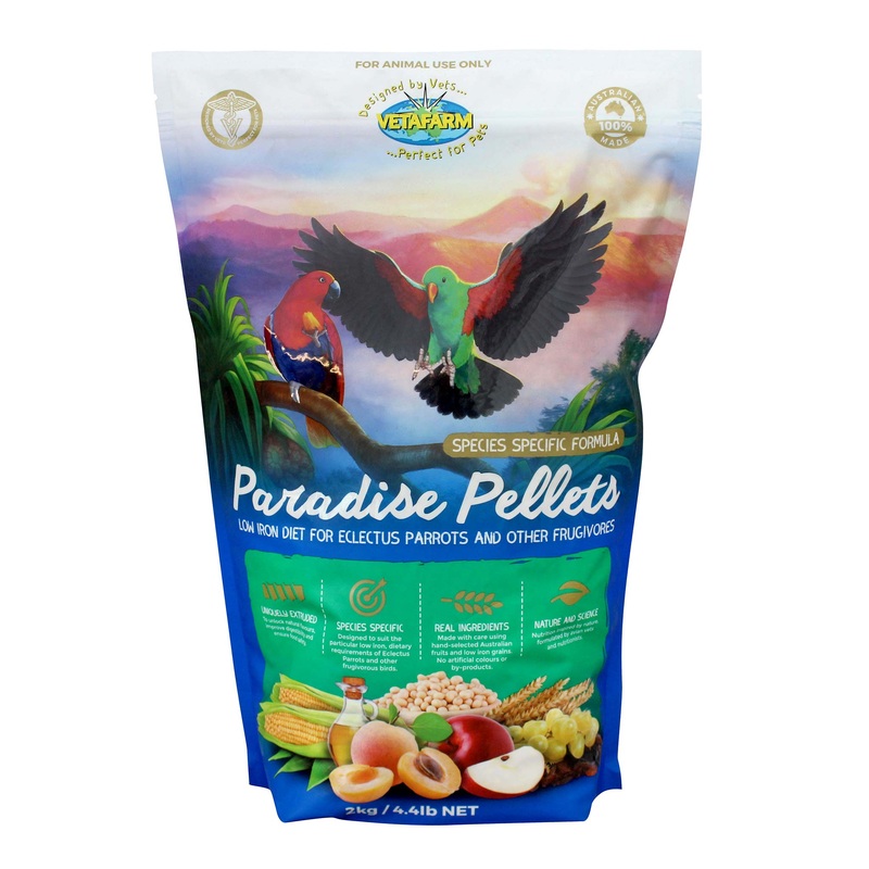 Vetafarm Paradise Pellets Bird Food