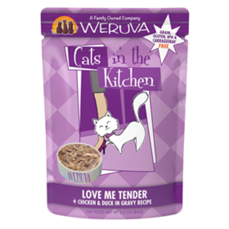 WERUVA Cats in the Kitchen Love Me Tender Cat Food 3 oz