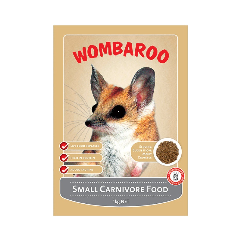 Wombaroo Small Carnivore Food|1kg|250g|5kg