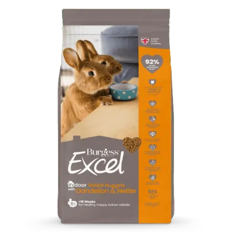 Burgess Excel Indoor Rabbit Pellets