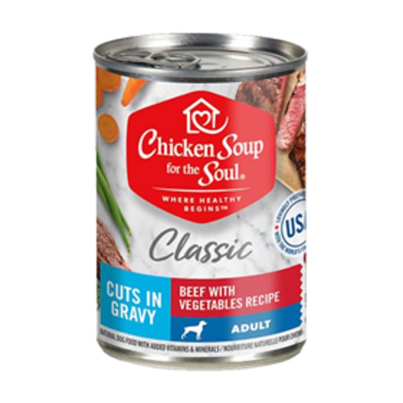 Chicken Soup for the Soul Classic Beef with Vegetables Cuts in Gravy 13 oz