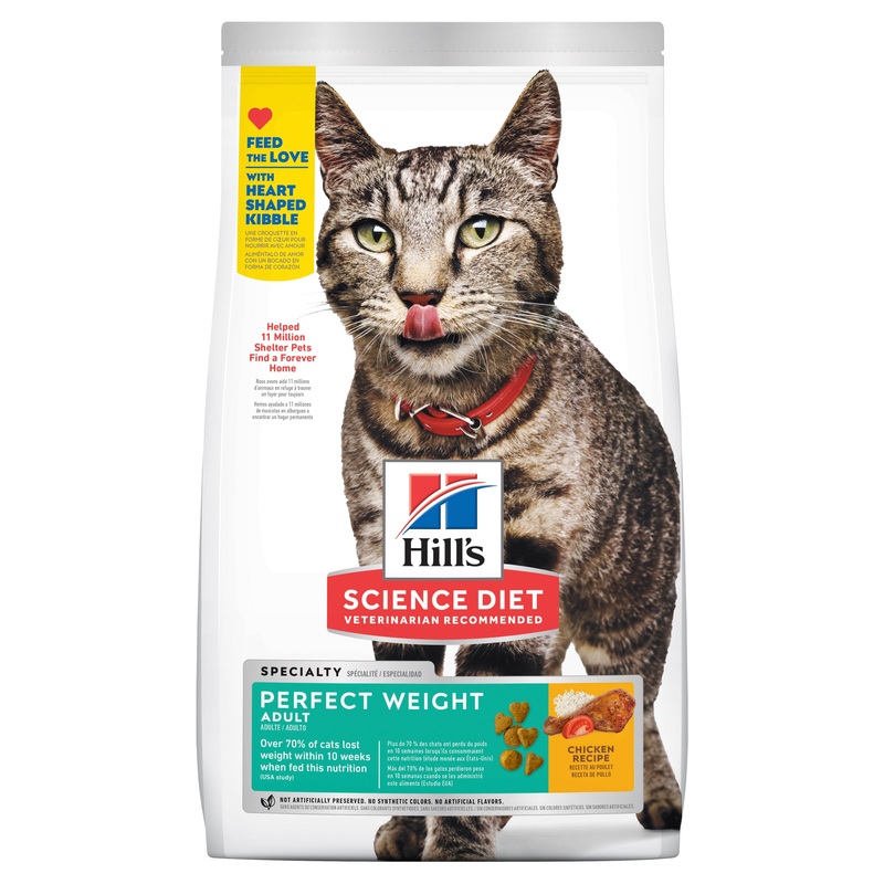 Hill’s Science Diet Adult Perfect Weight Dry Cat Food