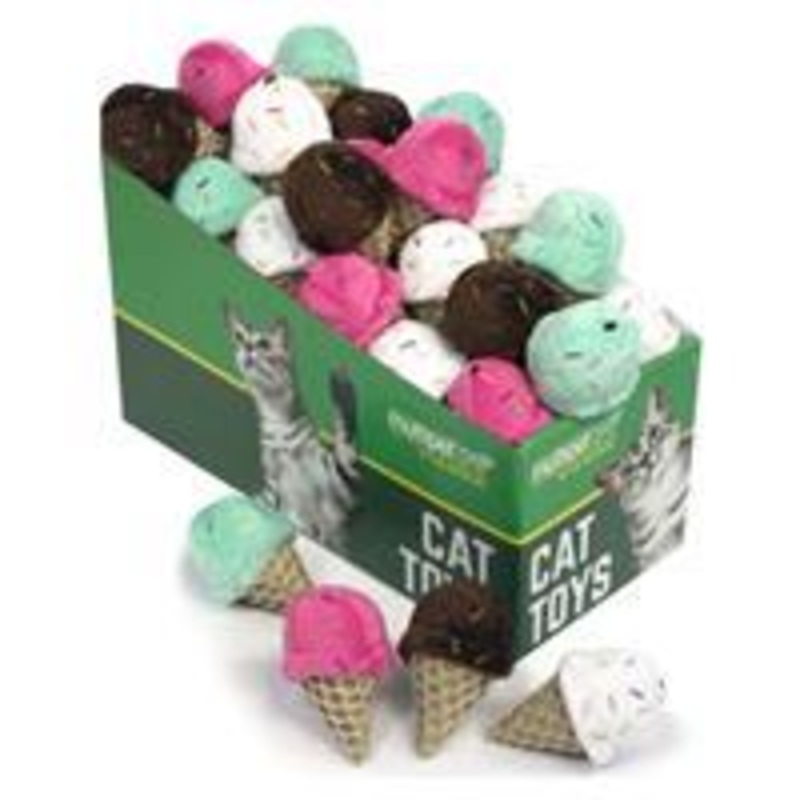 Multipet Catnip Ice Cream Cone Cat Toy