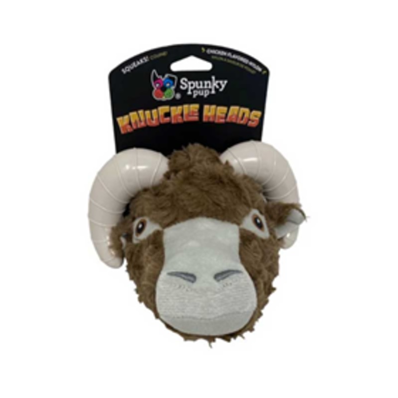 SpunkyPup Knuckleheads Ram 2-in-1 Toy