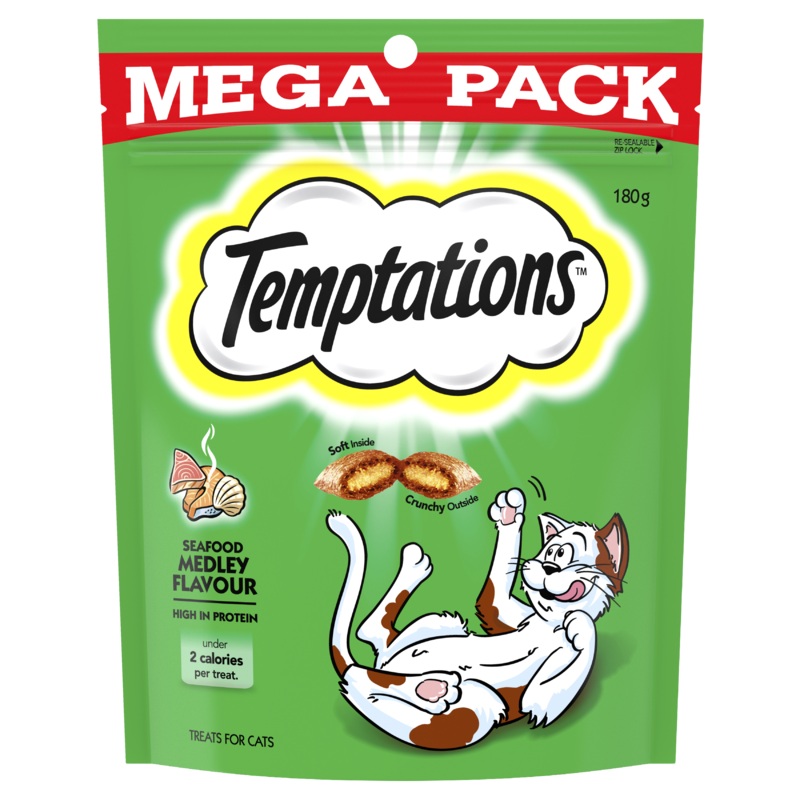 Temptations Seafood Medley Cat Treats
