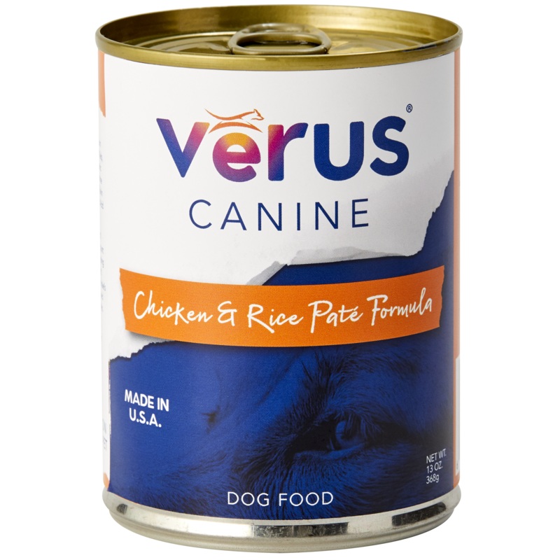 Verus Chicken & Rice Pt Formula Canned Dog Food
