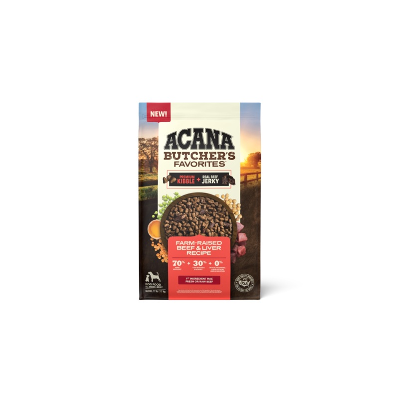 ACANA Butcher’s Favorites Farm-Raised Beef 17lb