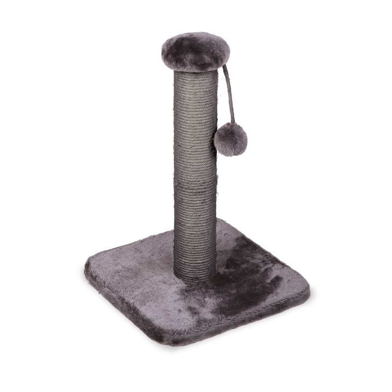 Kazoo Cat Scratch Post Charcoal