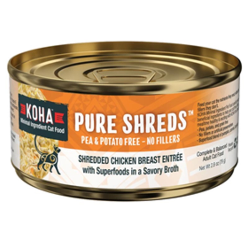 KOHA Pure Shreds Shredded Chicken Breast Entree for Cats