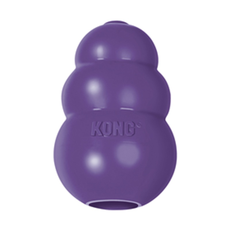 Senior Kong dog toy is great for senior/older dogs. Soft rubber is easy on their teeth, unlike other toys. Available online or in Care-A-Lot stores in Virginia Beach & Newport News.
