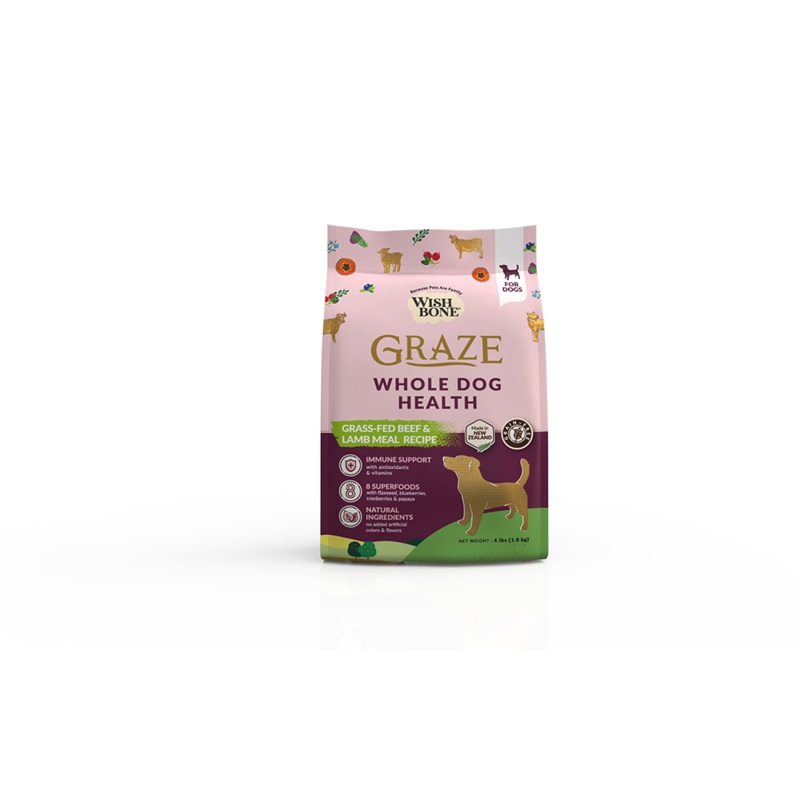 Wishbone Dog Graze Beef & Lamb Grain Free 4lb