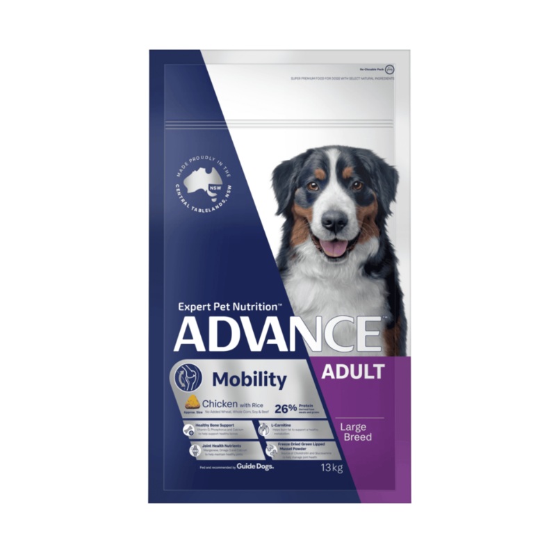 Advance Mobility Chicken with Rice Large Breed Dog Dry Food