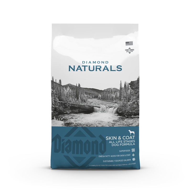*DONATION TO LOVE THE VOICELESS* Diamond Naturals Dog All Life Stages Skin & Coat Salmon & Potato Formula 15kg