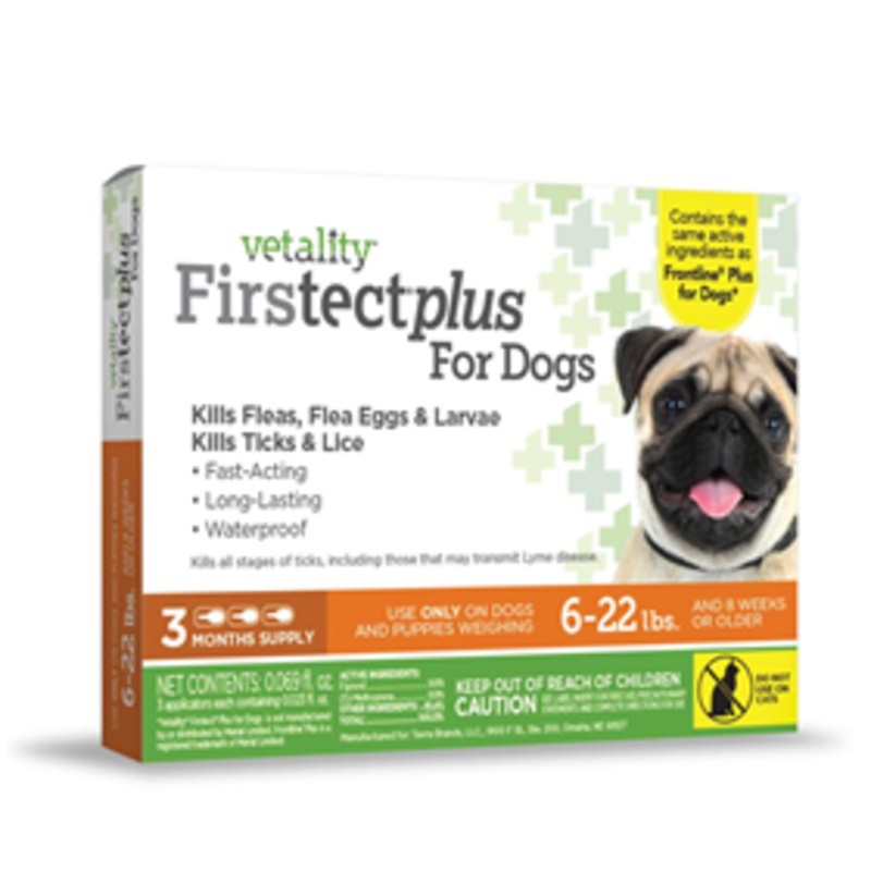Vetality Firstect Plus Flea & Tick Topical Protection for Dogs