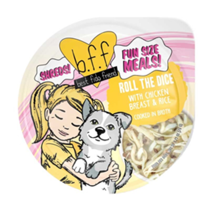 Weruva B.F.F. Fun Size Meal Roll the Dice Chicken Breast and Rice 2.75oz