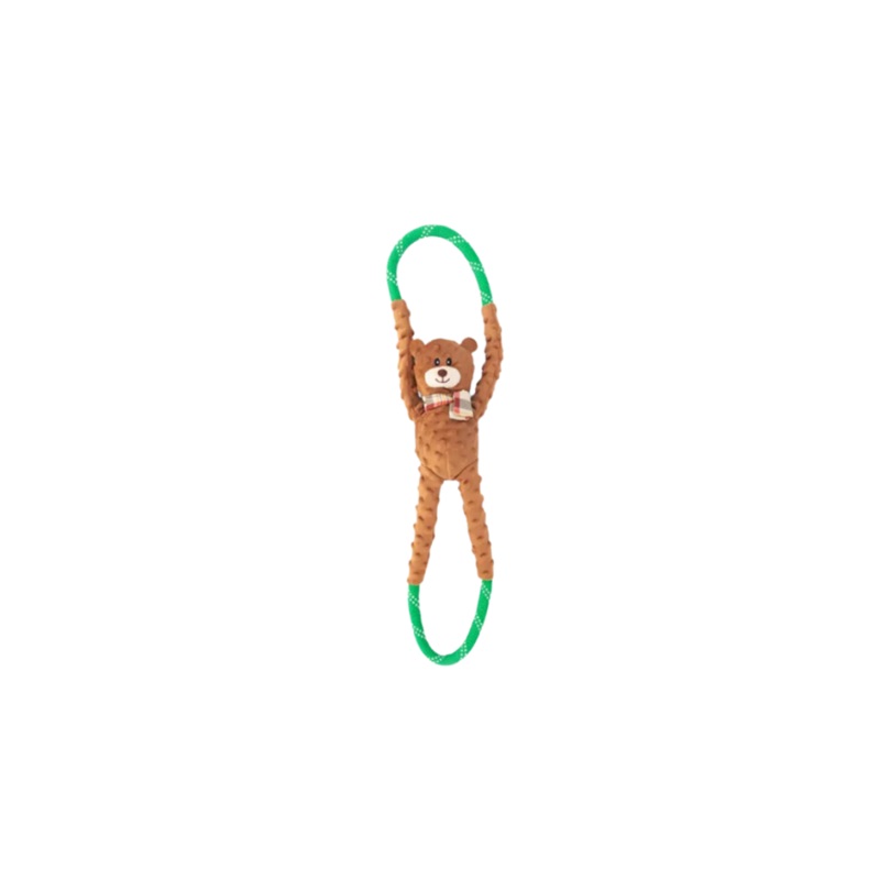 Zippypaws RopeTugz – Bear