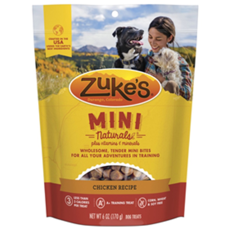 Zuke’s Mini Naturals Healthy Moist Dog Treats Chicken