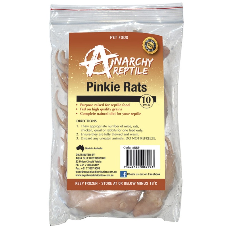Anarchy Reptile Frozen Pinkie Rats – 10 Pack (Pickup Only)