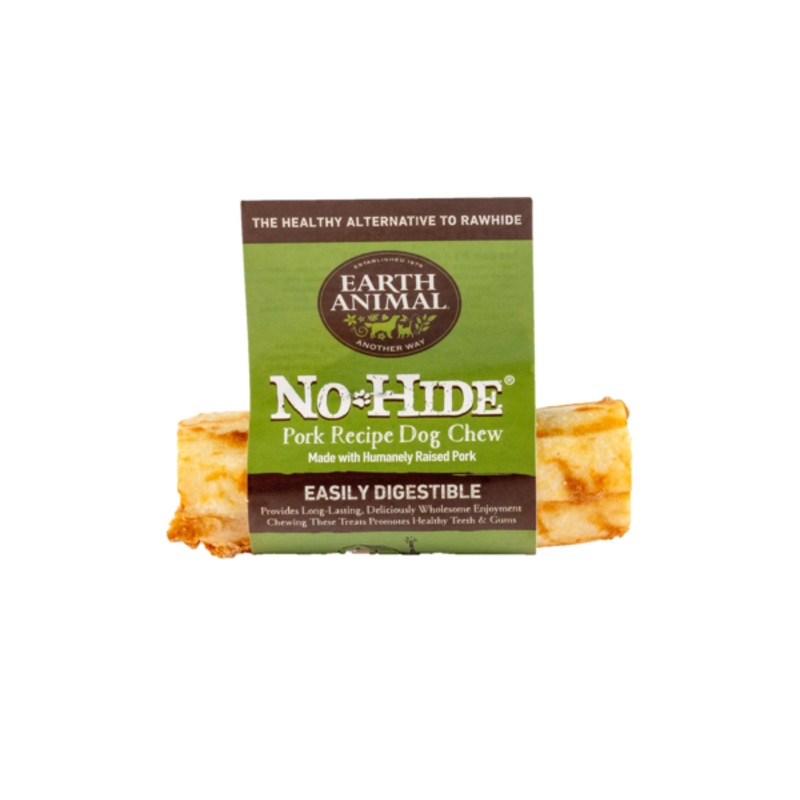 Earth Animal Pork No-Hide Wholesome Chews, Single Chew