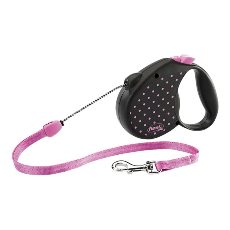 Flexi Dots Cord Leash For Medium Dogs – 5 metres