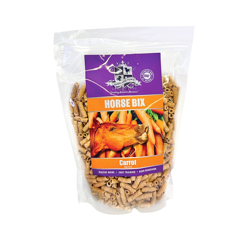 Huds & Toke Carrot Horse Bix Horse Treats 1kg